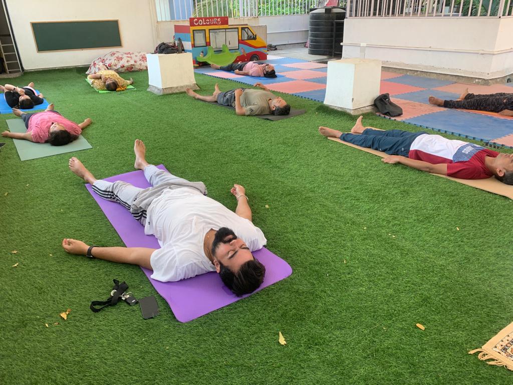 Peaceful meditation event at Anahat Yoga Pune